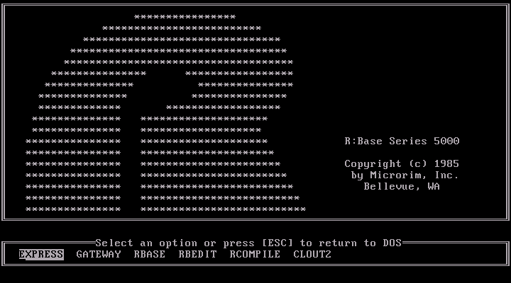 RBase 5000 - Splash